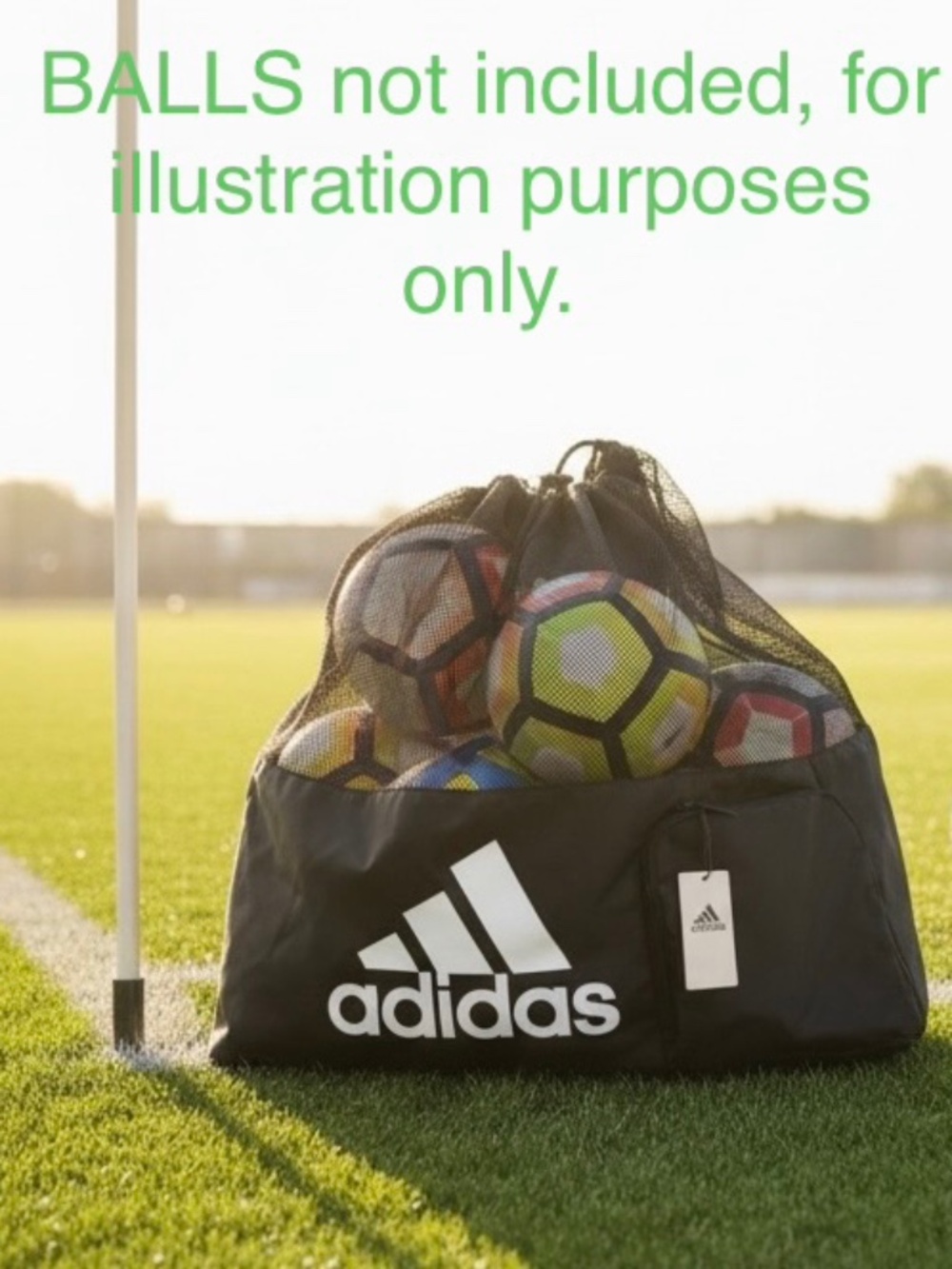 ADIDAS Stadium Ball Bag NWT 15”L x 29” W x 29” H